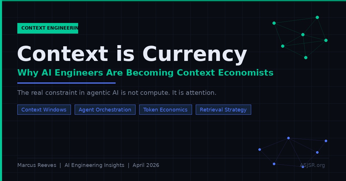Context is Currency: Why AI Engineers Are Becoming Context Economists