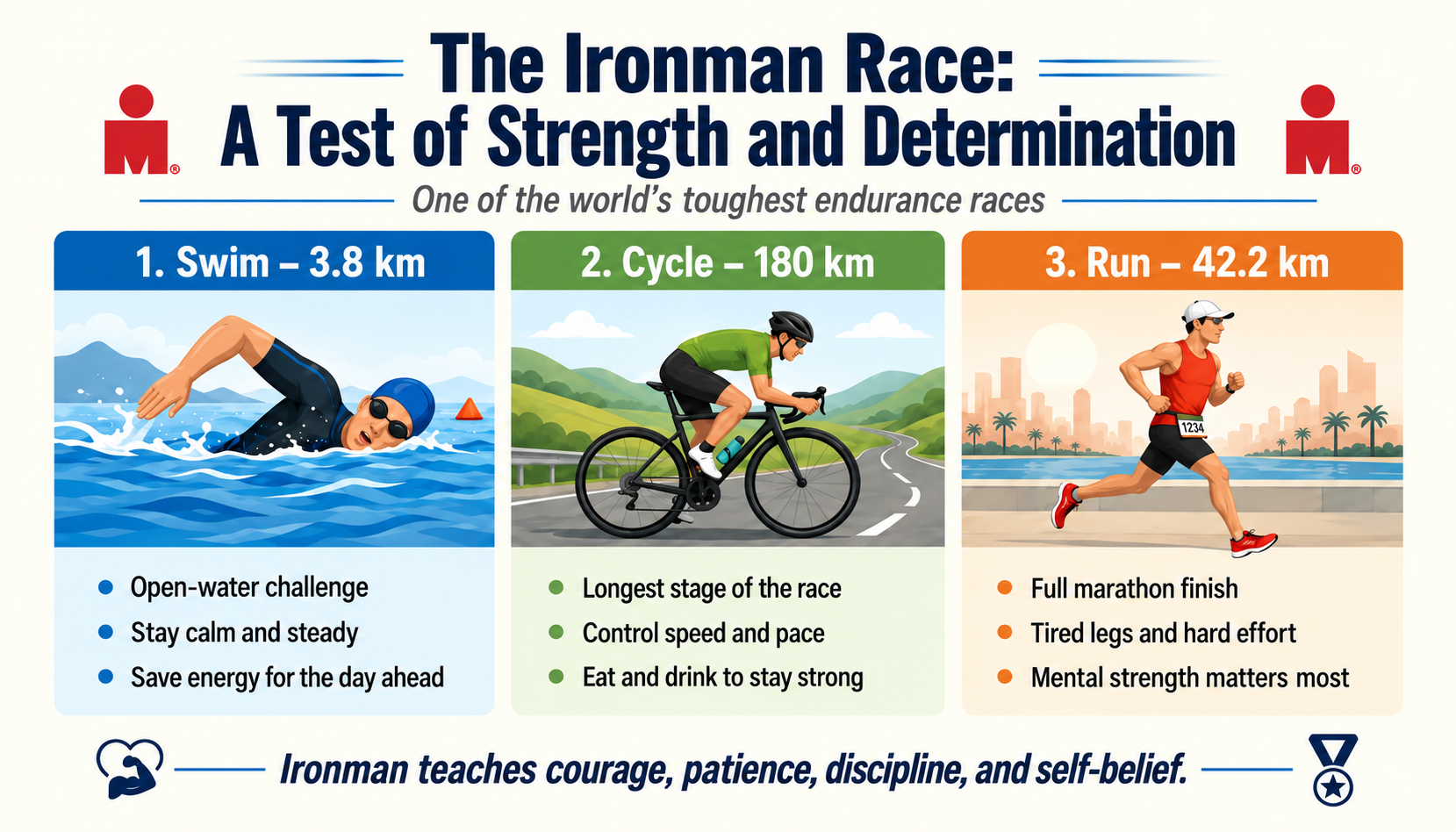 The Ironman Race: A Test of Strength and Determination