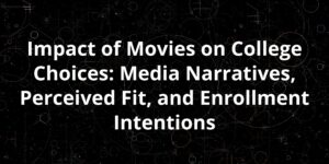 Impact of Movies on College Choices: Media Narratives, Perceived Fit, and Enrollment Intentions